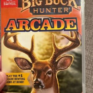 Nintendo Big Buck Hunter Arcade Game - Orange and Brown